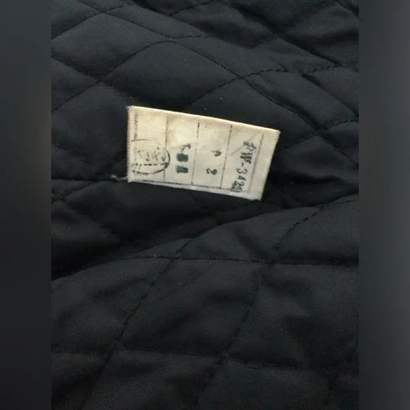 VTG Harley Davidson Leather Moto Jacket Black Motorcycle Cinch Back Women 34 - Picture 13 of 16